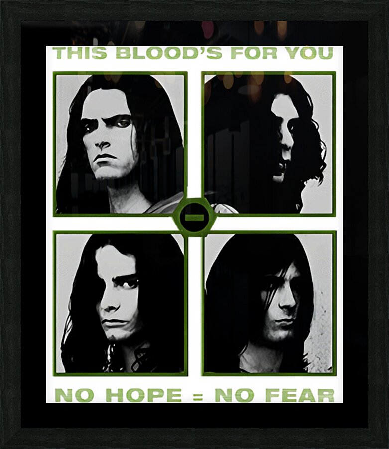 Type O Negative 14 Picture Frame print