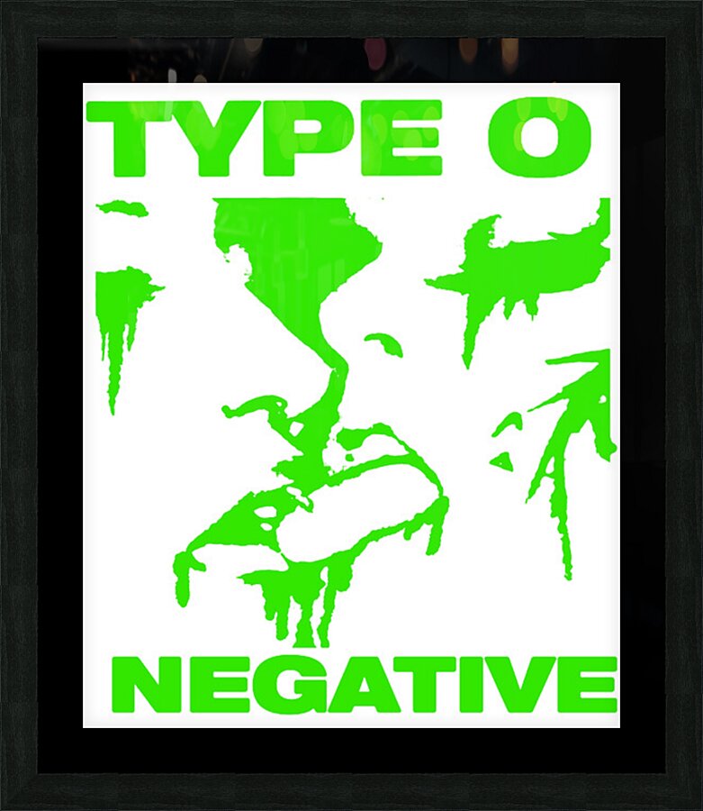 Type O Negative 15 Picture Frame print