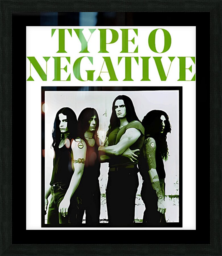 Type O Negative 18 Picture Frame print