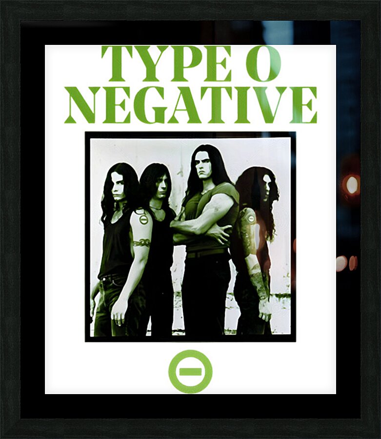 Type O Negative 21 Picture Frame print