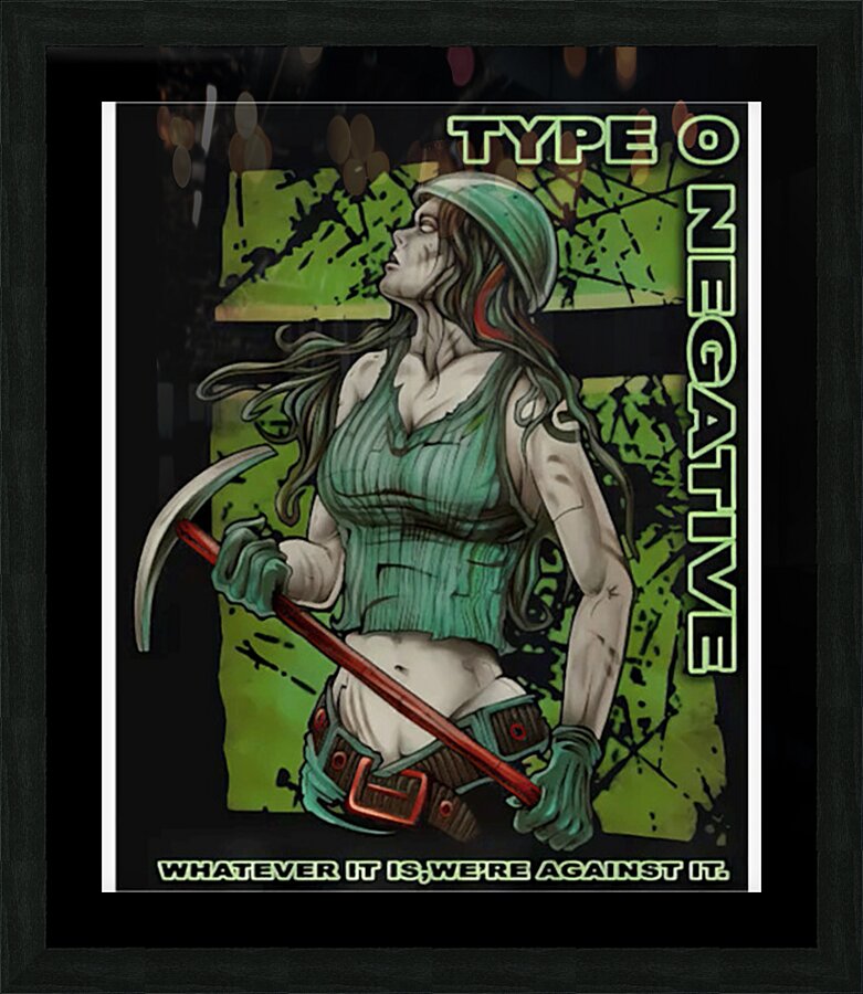 Type O Negative 33 Picture Frame print