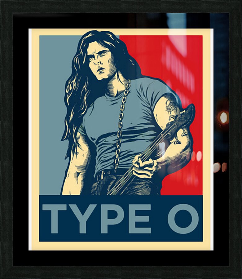 Type O Negative 40 Picture Frame print