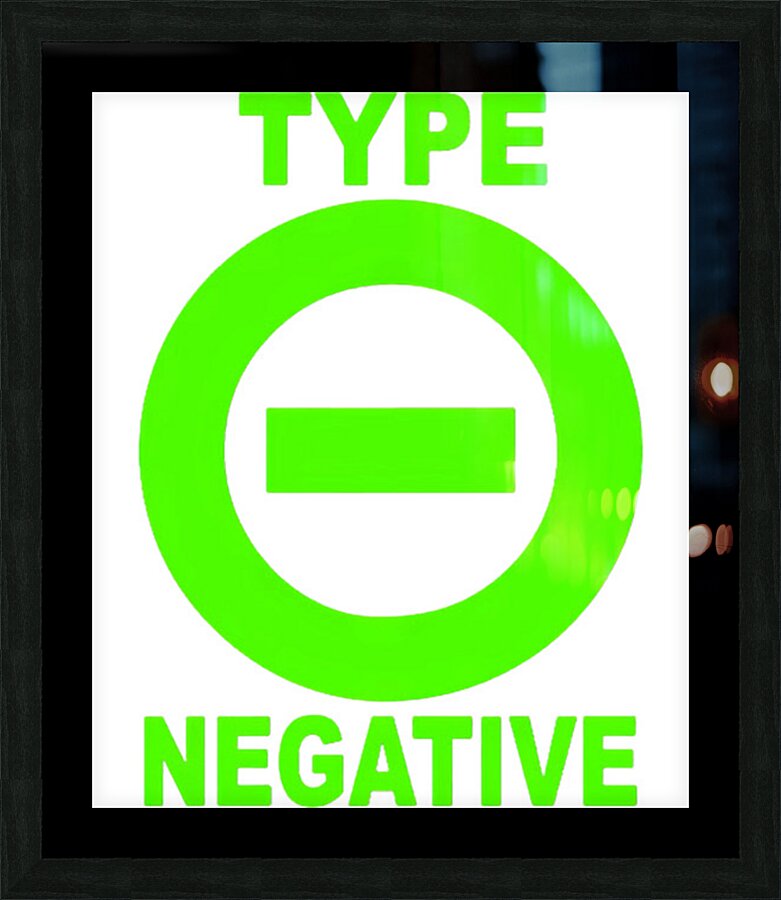 Type O Negative 47 Picture Frame print
