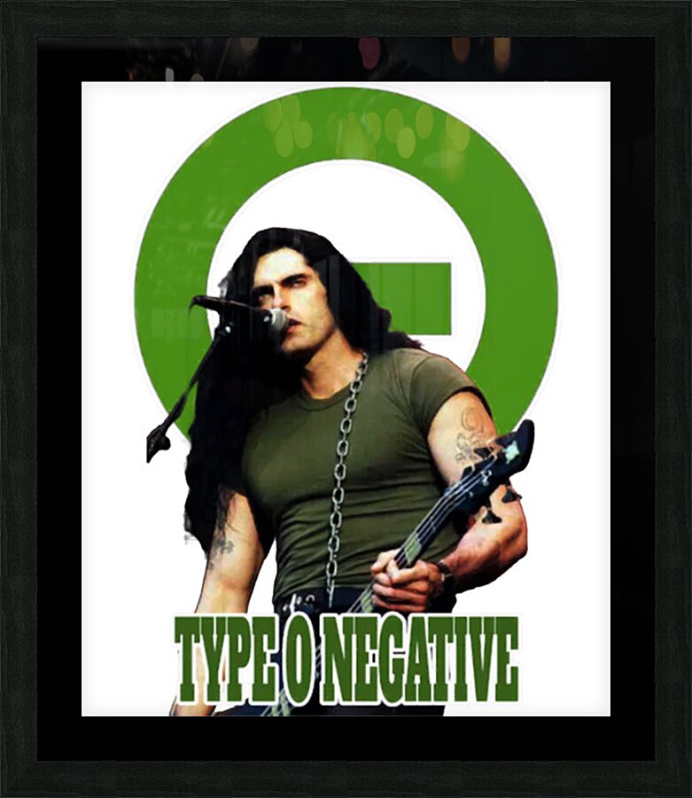 Type O Negative 6 Picture Frame print
