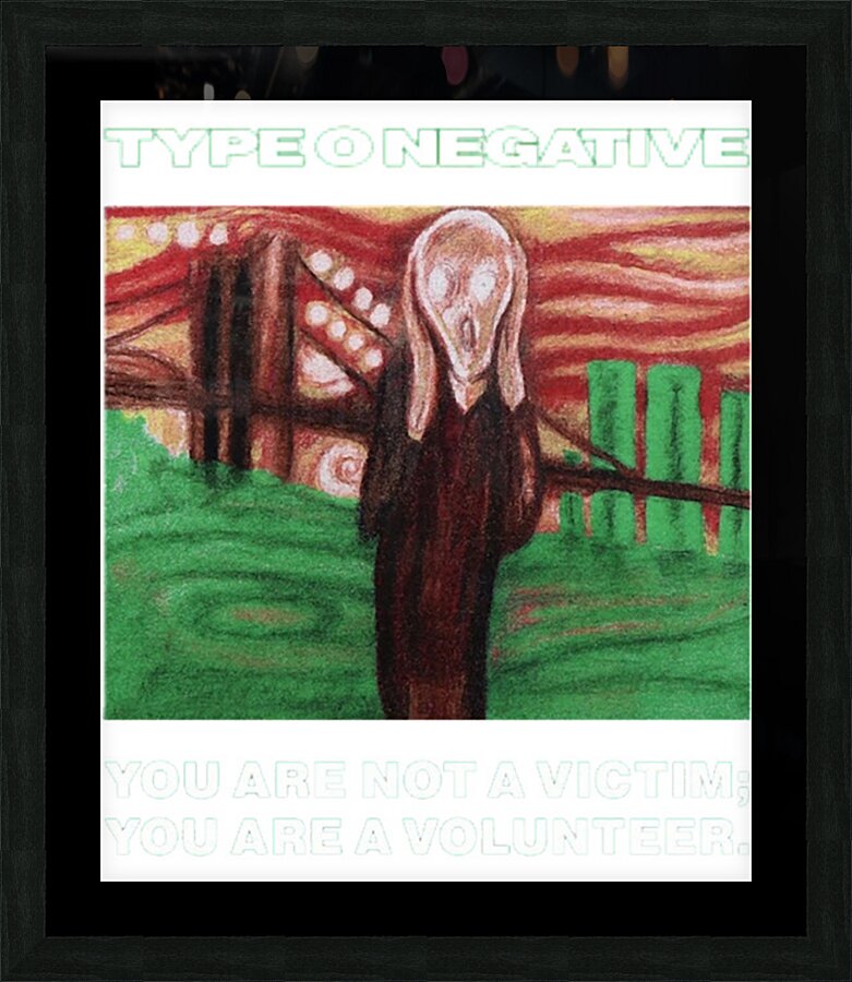 Type O Negative 9 Picture Frame print