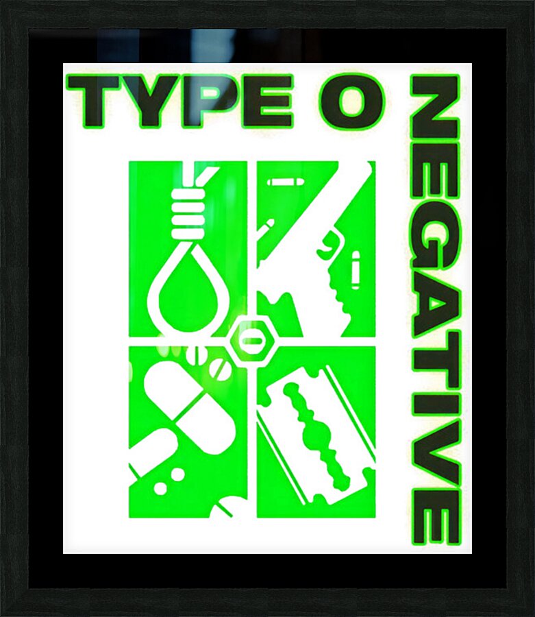 Type O Negative 11 Picture Frame print