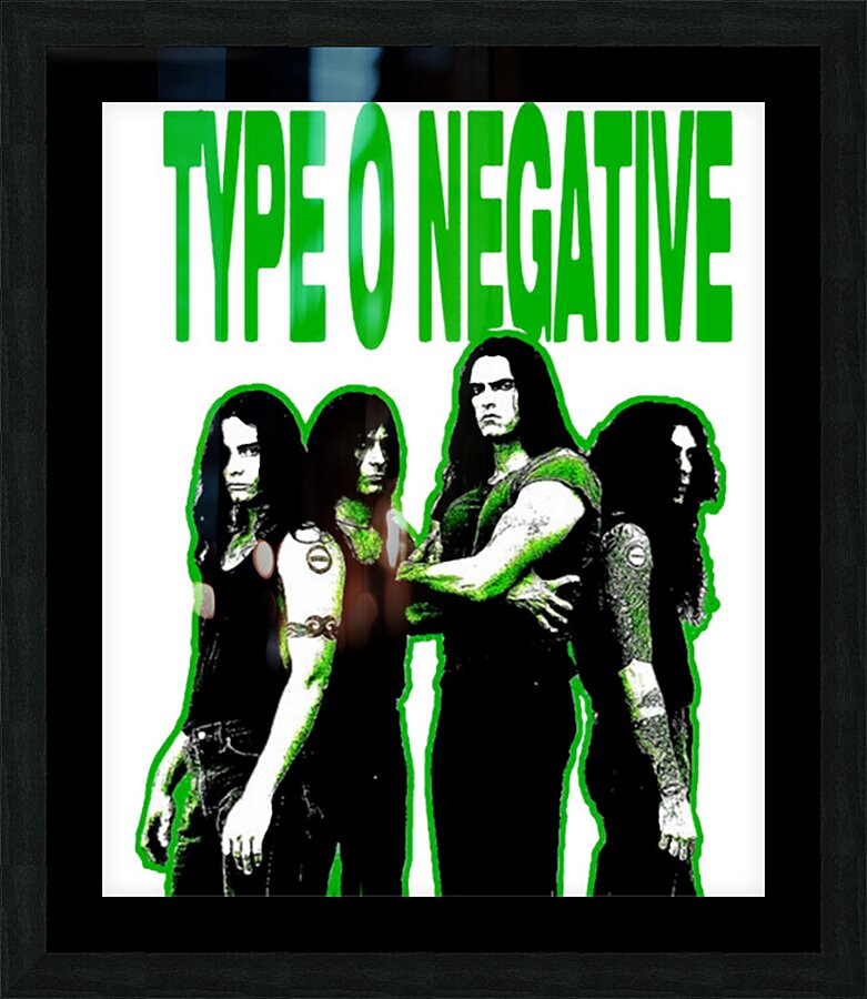 Type O Negative 12 Picture Frame print