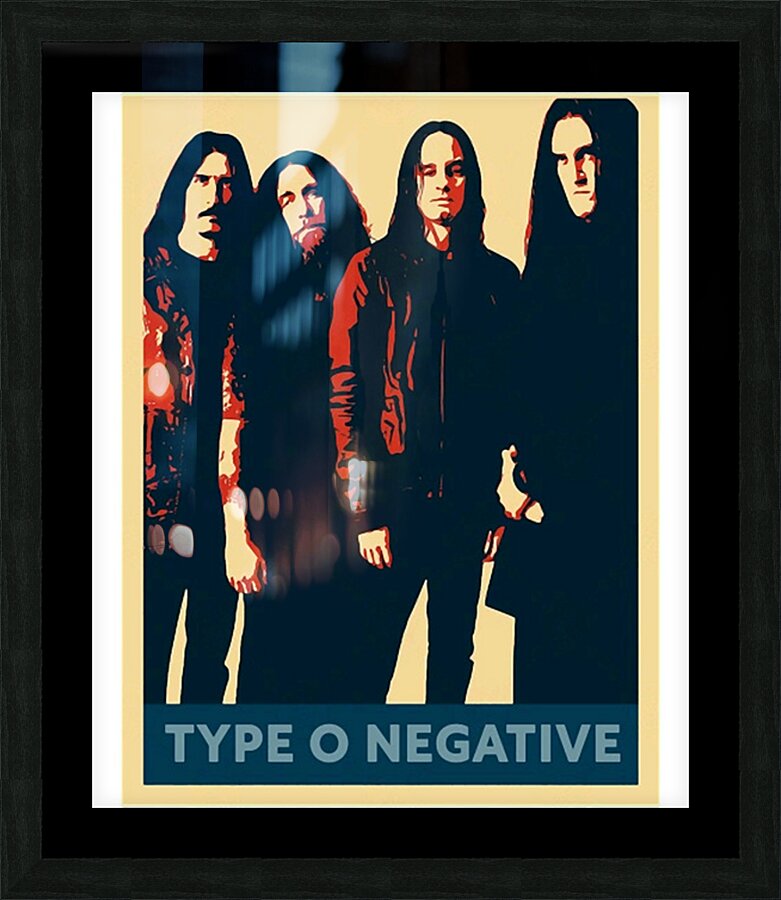 Type O Negative 18 Picture Frame print