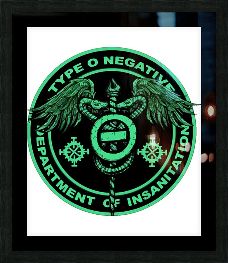 Type O Negative 19 Picture Frame print