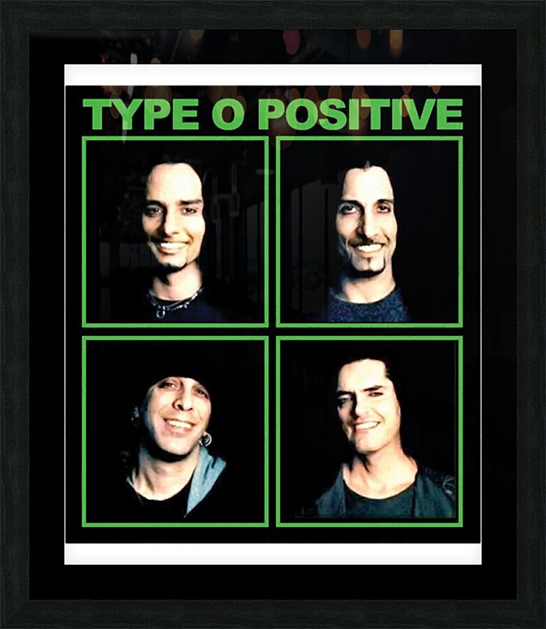 Type O Negative 21 Picture Frame print