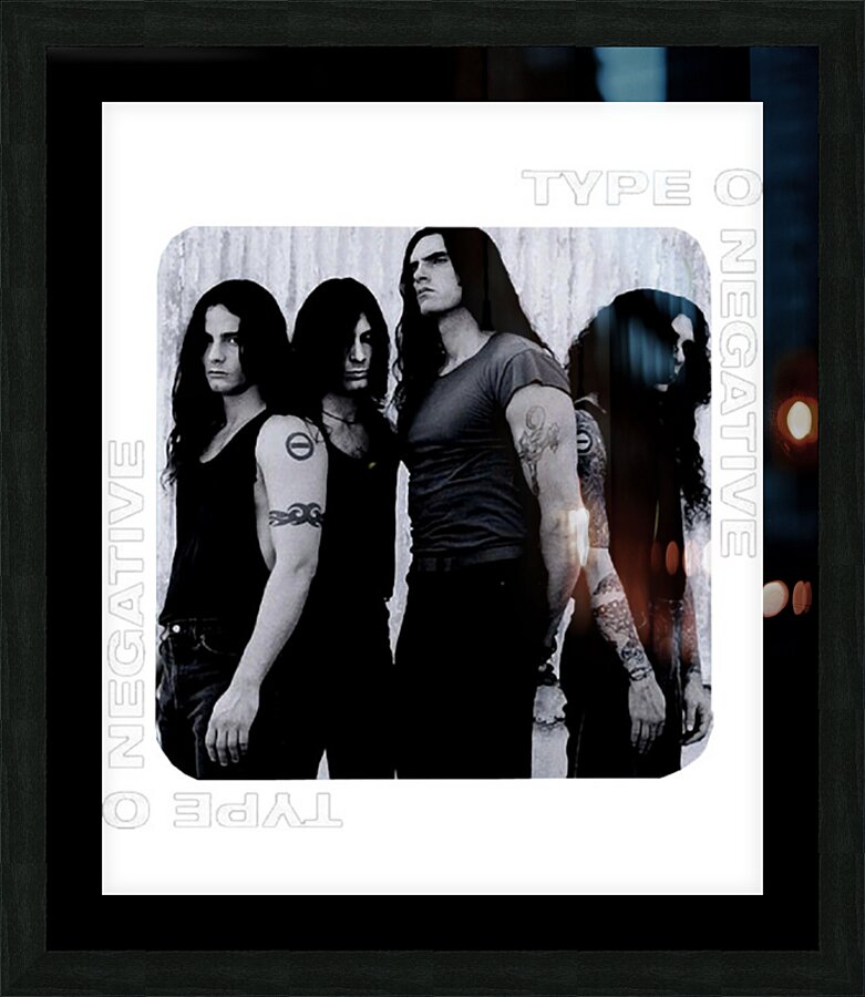 Type O Negative 28 Picture Frame print