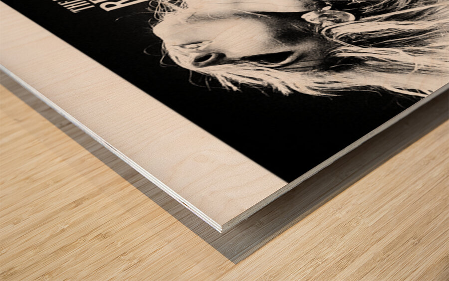 The Pretty Reckless 24 Wood print