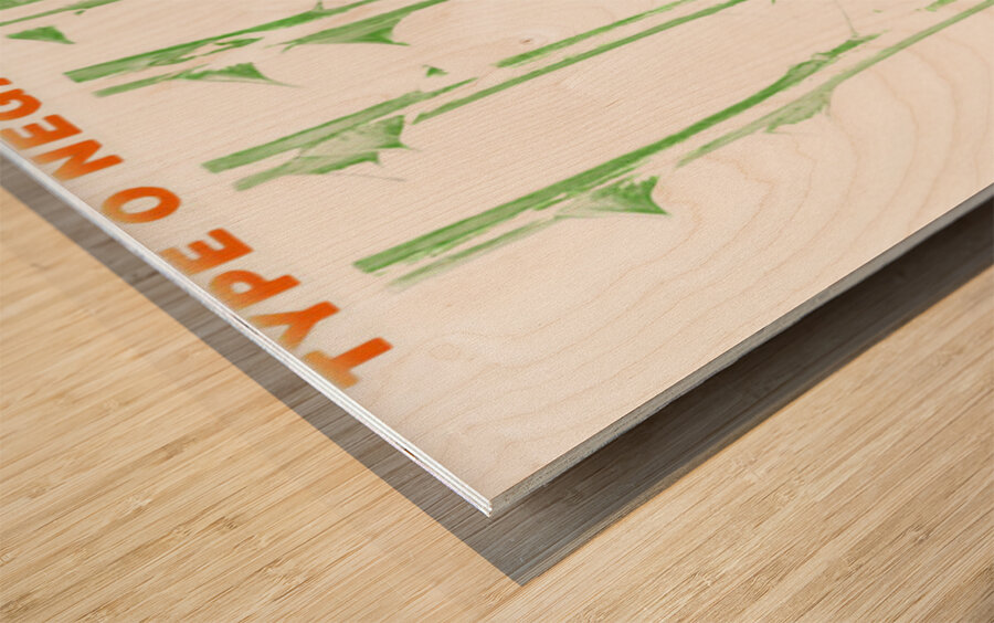 Type O Negative 8 Wood print