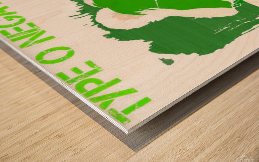 Type O Negative 12 Wood print