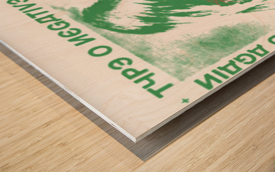Type O Negative 20 Wood print