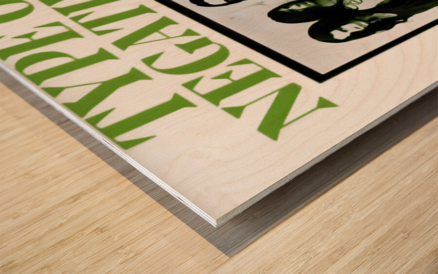 Type O Negative 22 Wood print