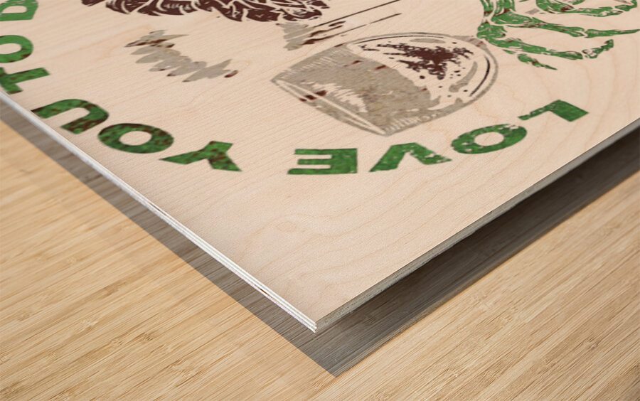 Type O Negative 25 Wood print