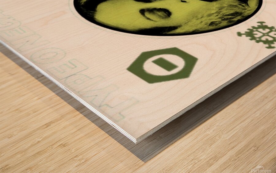 Type O Negative 30 Wood print