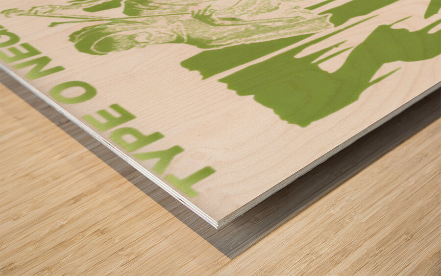 Type O Negative 32 Wood print