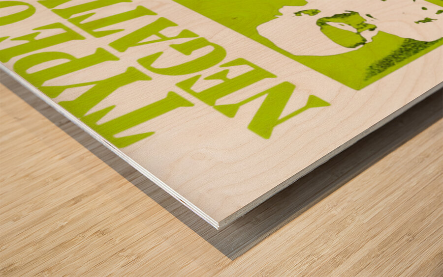 Type O Negative 36 Wood print