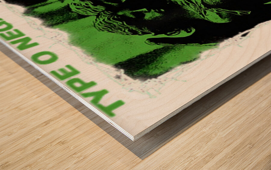 Type O Negative 38 Wood print