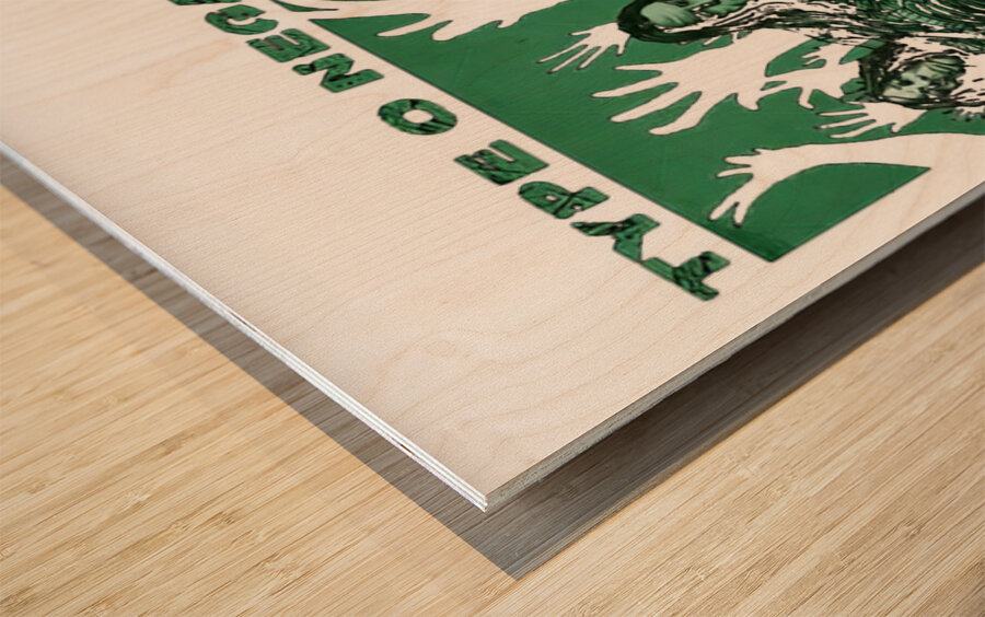 Type O Negative 42 Wood print