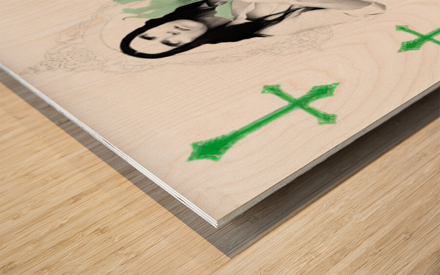 Type O Negative 46 Wood print
