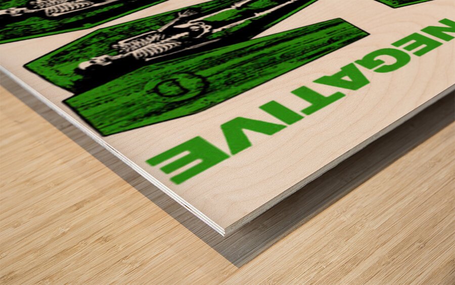 Type O Negative 9 Wood print