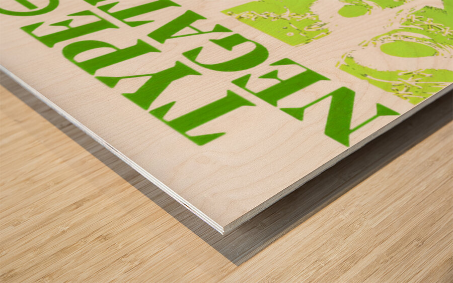 Type O Negative 12 Wood print