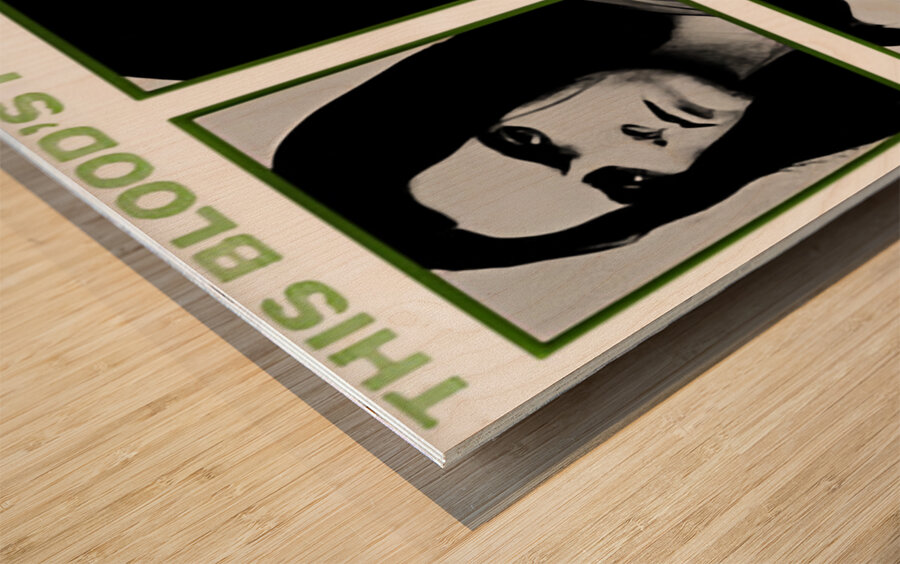 Type O Negative 14 Wood print