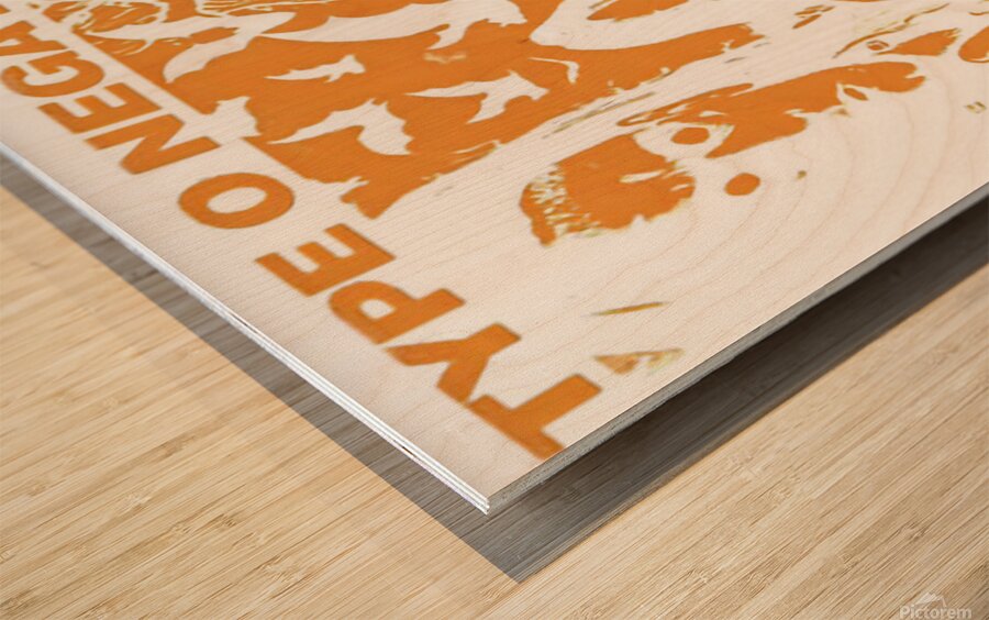 Type O Negative 17 Wood print