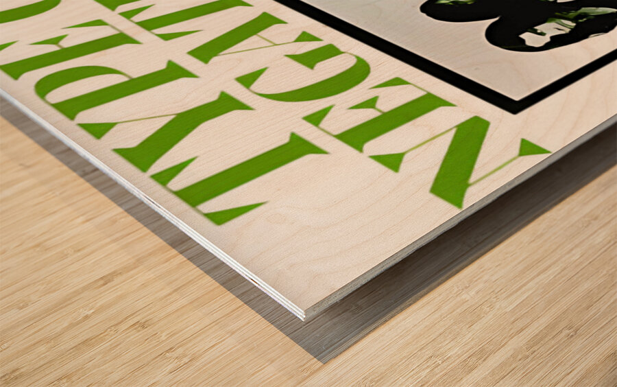 Type O Negative 18 Wood print