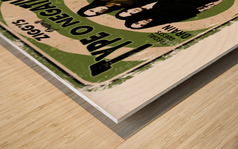 Type O Negative 22 Wood print