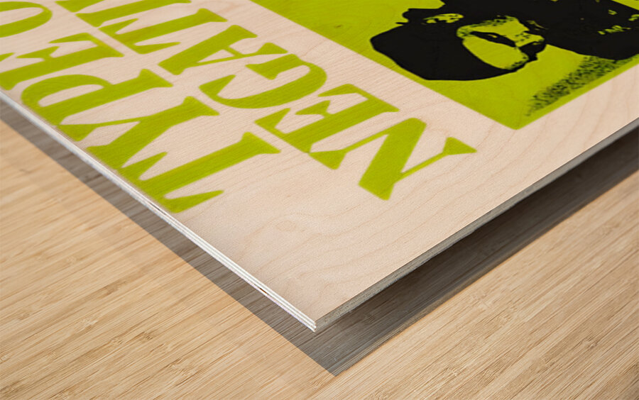 Type O Negative 44 Wood print
