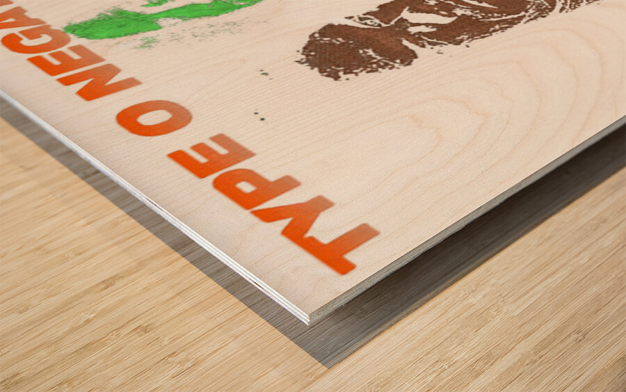 Type O Negative 8 Wood print