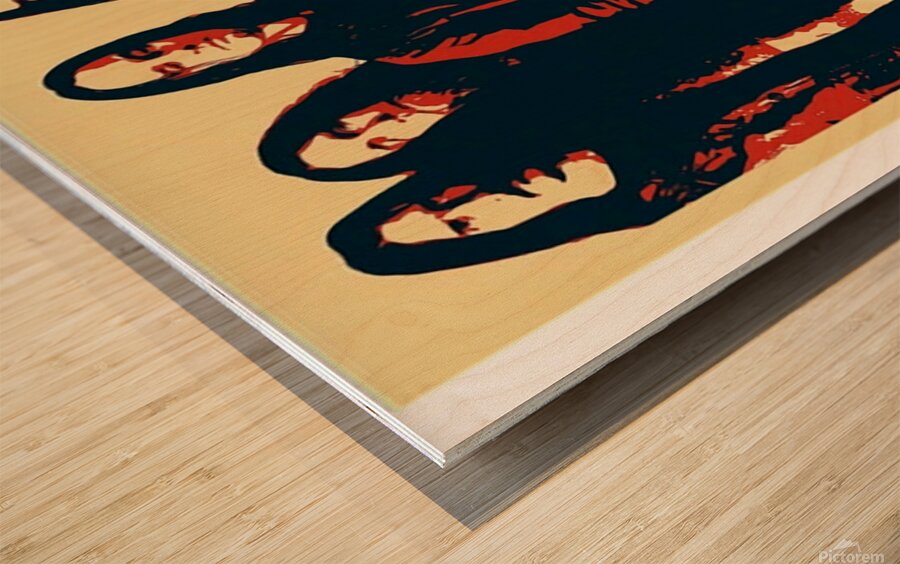 Type O Negative 18 Wood print
