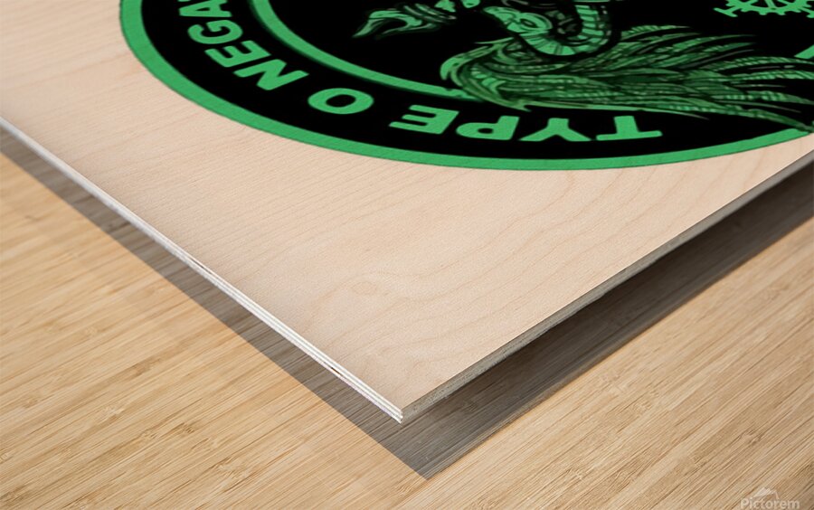 Type O Negative 19 Wood print