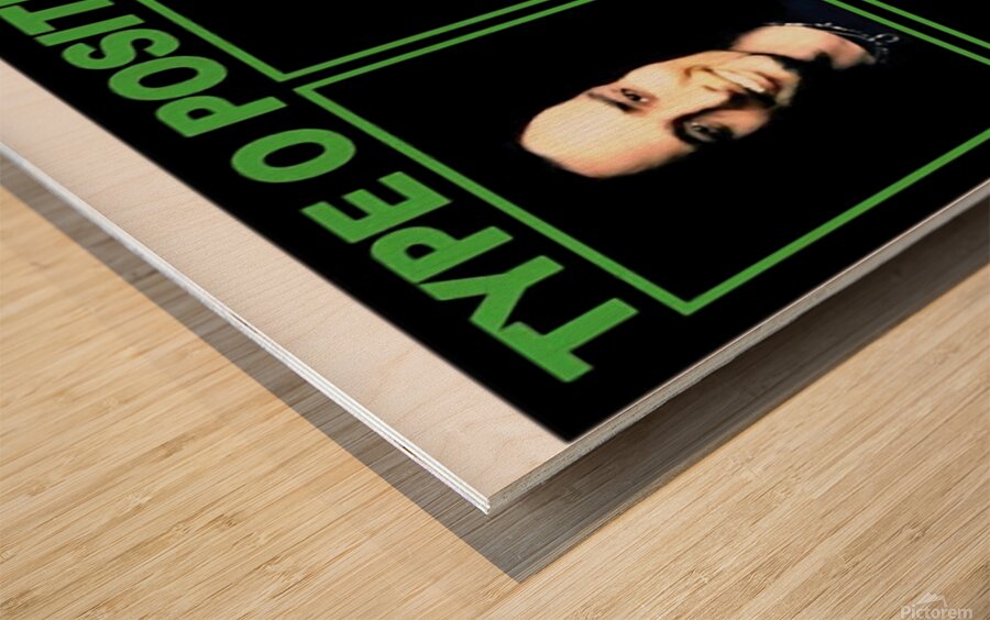Type O Negative 21 Wood print