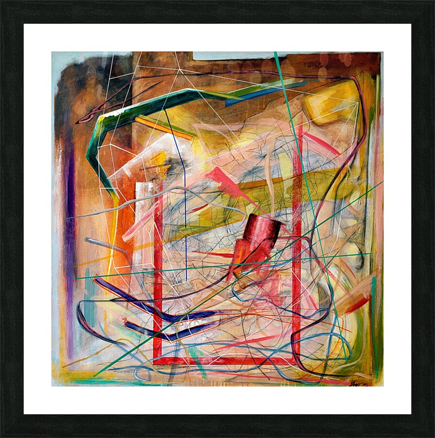 Rational Space Picture Frame print