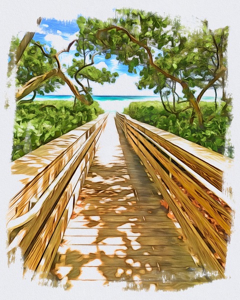 Beach Access 49 Digital Download