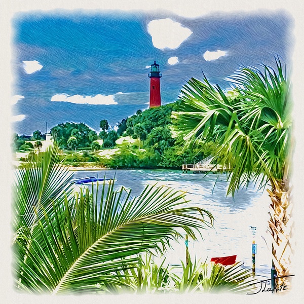 Jupiter Lighthouse Digital Download