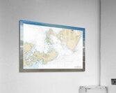 Woods Hole Map Acrylic Print