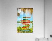 Kokomos Sunset Hut Acrylic Print