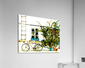 OiaGreeceBike Acrylic Print