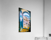 Oia Greece Window Acrylic Print