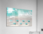 Beach Umbrellas Acrylic Print
