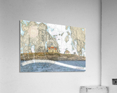 Egg Rock Bar Harbor Acrylic Print