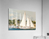 Sailing Newport Acrylic Print