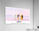 Surfing in Style Acrylic Print