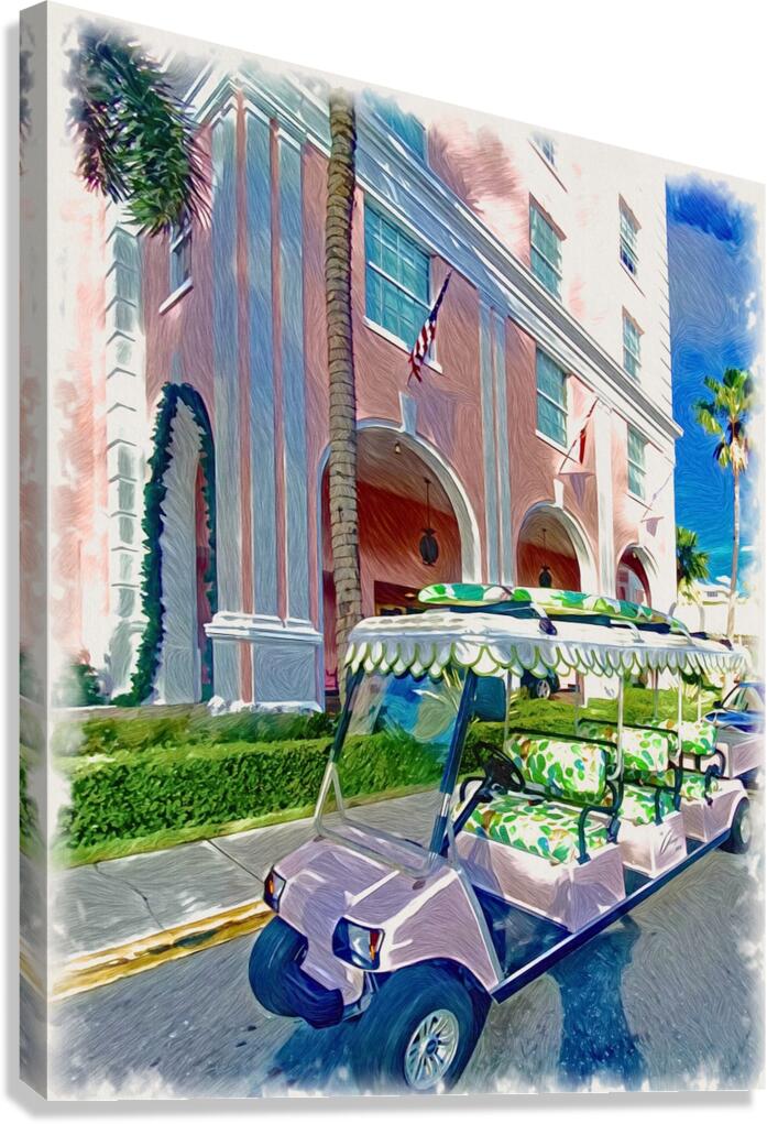 The Colony Carts Canvas Print